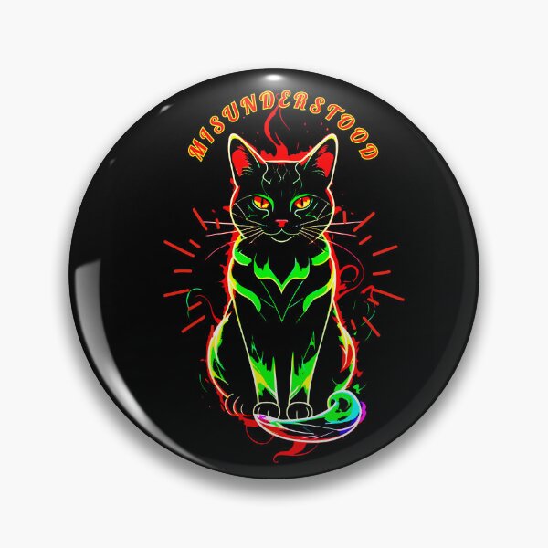 Item preview, Misunderstood Black Cat: Unique Friend designed and sold by LamarrDreams13.