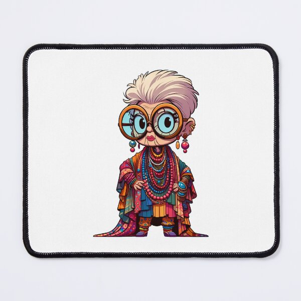 Item preview, Iris Apfel designed and sold by MushroomHut.
