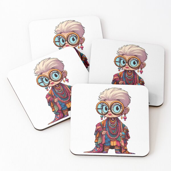 Artikelvorschau, Iris Apfel entworfen und verkauft von MushroomHut.