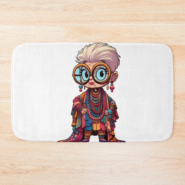 Item preview, Iris Apfel designed and sold by MushroomHut.