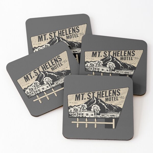 Item preview, Vintage Mt. St.Helens Motel designed and sold by Kujo Dangerous Vintage.