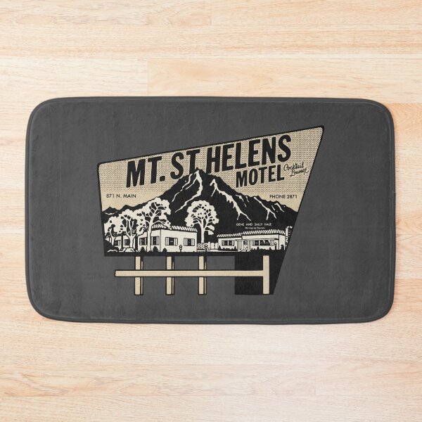 Item preview, Vintage Mt. St.Helens Motel designed and sold by Kujo Dangerous Vintage.