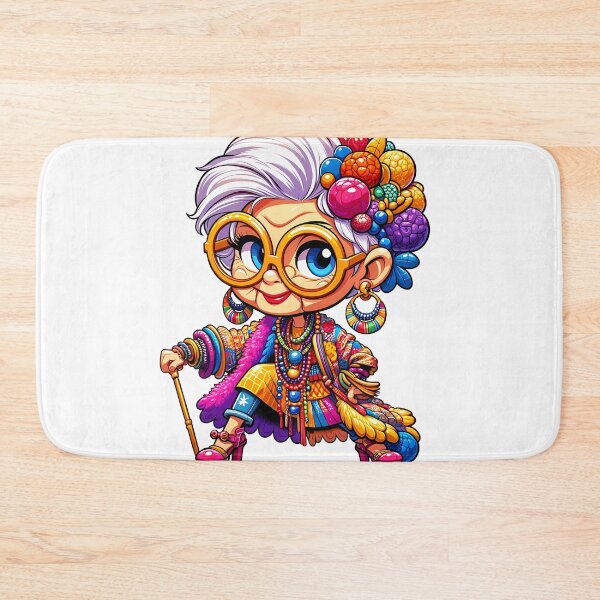 Item preview, Iris Apfel designed and sold by MushroomHut.