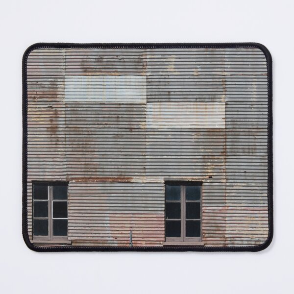 Item preview, Old farm machinery in front of a shed. designed and sold by EAnneH.
