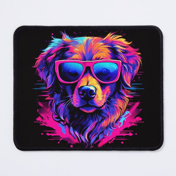 Item preview, When your little dog wears glasses, each day becomes a blank page ready to be filled with style and adventures designed and sold by Pulsant Paintings.