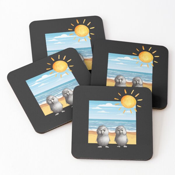 Artikelvorschau, Sonnenscheinstrand und Kiwis entworfen und verkauft von Blue Eye.