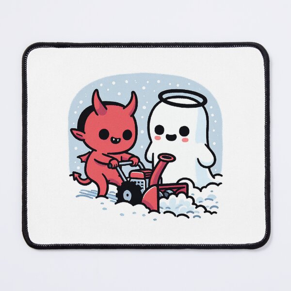Item preview, Snow Blower Fantasy with Demon and Ghost designed and sold by zzz888.