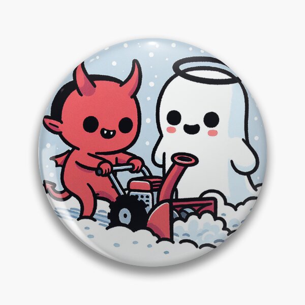 Item preview, Snow Blower Fantasy with Demon and Ghost designed and sold by zzz888.