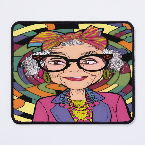 Item preview, Iris Apfel Fan Art designed and sold by Wishing-Wings.