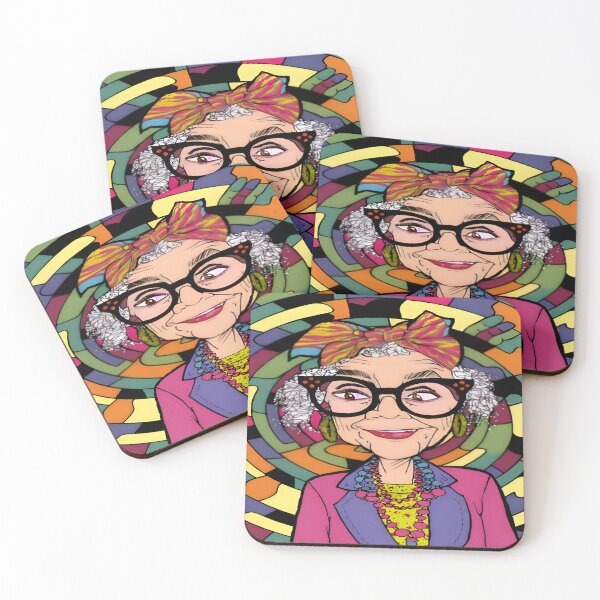 Item preview, Iris Apfel Fan Art designed and sold by Wishing-Wings.