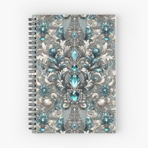 Item preview, Ocean Blue Jeweled Baroque designed and sold by DesignsByPrnces.
