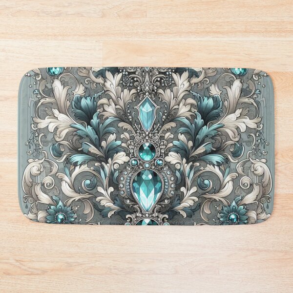 Item preview, Ocean Blue Jeweled Baroque designed and sold by DesignsByPrnces.
