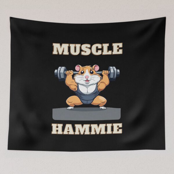 Item preview, Muscular hamster designed and sold by Amzg-Designs.