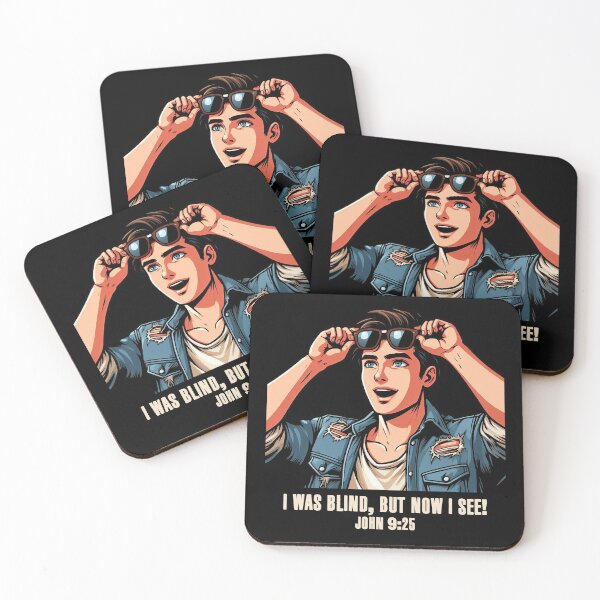 Item preview, John 9:25 I Was Blind But Now I See designed and sold by plushism.
