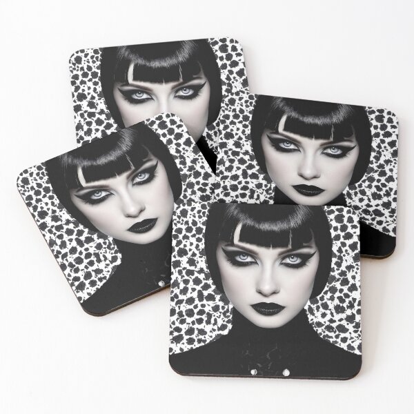 Item preview, Classy Gothic Women With Hair Cut Portrait designed and sold by NPC-Trader.