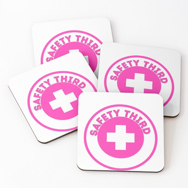 Item preview, Safety Third Pink designed and sold by calliedancer.