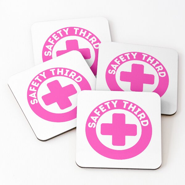 Item preview, Safety Third Pink 1 designed and sold by calliedancer.