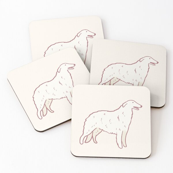 Item preview, borzoi art designed and sold by Mayarart.