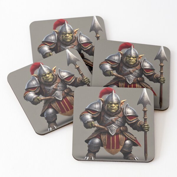 Item preview, small troll wearing medieval armour  designed and sold by Colin Bentham.
