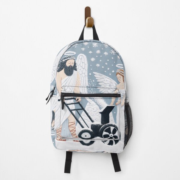 Item preview, Snow Blower Mythology with Zeus and Angel designed and sold by zzz888.