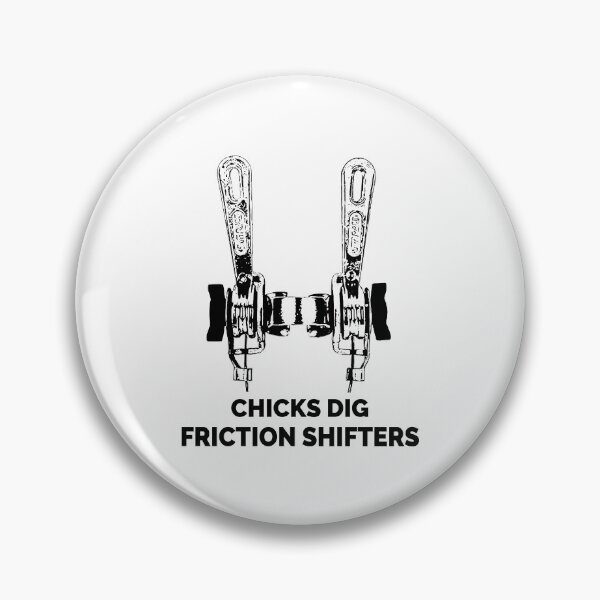 Item preview, Chicks Dig Friction Shifters Bicycle designed and sold by Esskay Designs.