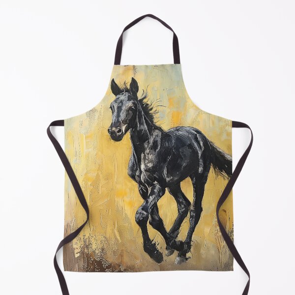 Item preview, Galloping Friesian Foal designed and sold by Elisabeth Lucas.