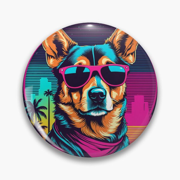 Item preview, Canine glasses the indispensable tool to see the world with more style and sparkle designed and sold by Pulsant  Paintings.