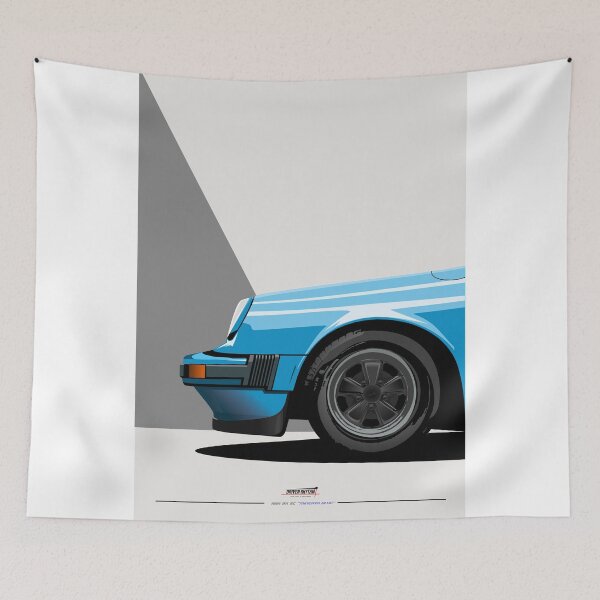 Item preview, 911 SC Blue designed and sold by DrivenRhythm.