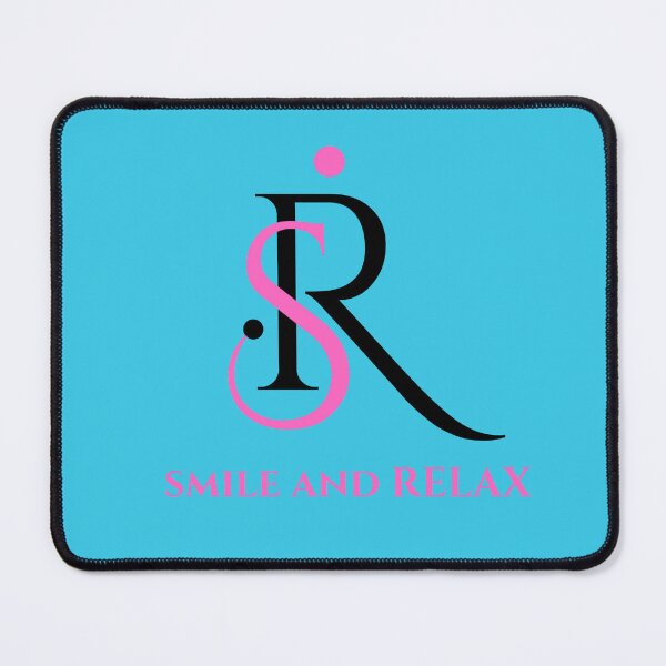 Item preview, Relax word and smile in a modern design designed and sold by FaroukMedo.