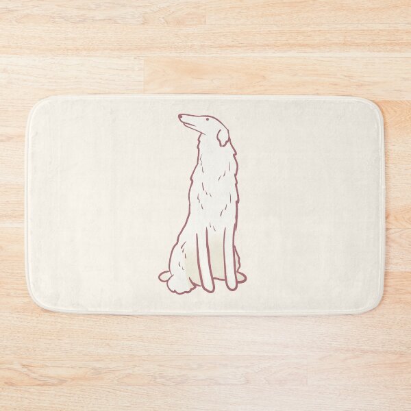 Item preview, borzoi illustration  designed and sold by Mayarart.