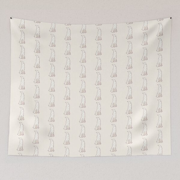 Item preview, borzoi illustration  designed and sold by Mayarart.