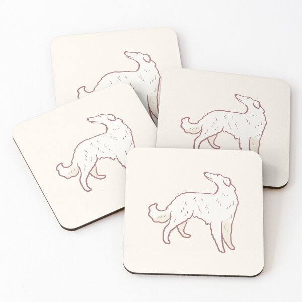 Item preview, borzoi art designed and sold by Mayarart.