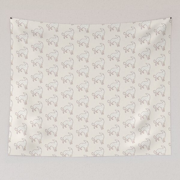Item preview, borzoi art designed and sold by Mayarart.