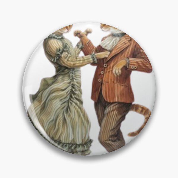 Item preview, "DANCING VINTAGE CAT". FUNNY MALE AND FEMALE CAT DANCING designed and sold by Obinne.