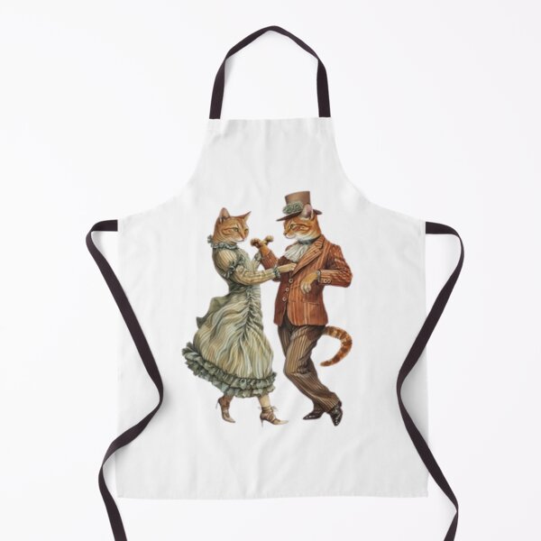 Item preview, "DANCING VINTAGE CAT". FUNNY MALE AND FEMALE CAT DANCING designed and sold by Obinne.