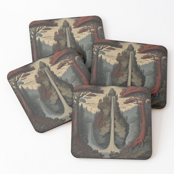 Item preview, Oniric waterfall designed and sold by Kyrene-gallery.