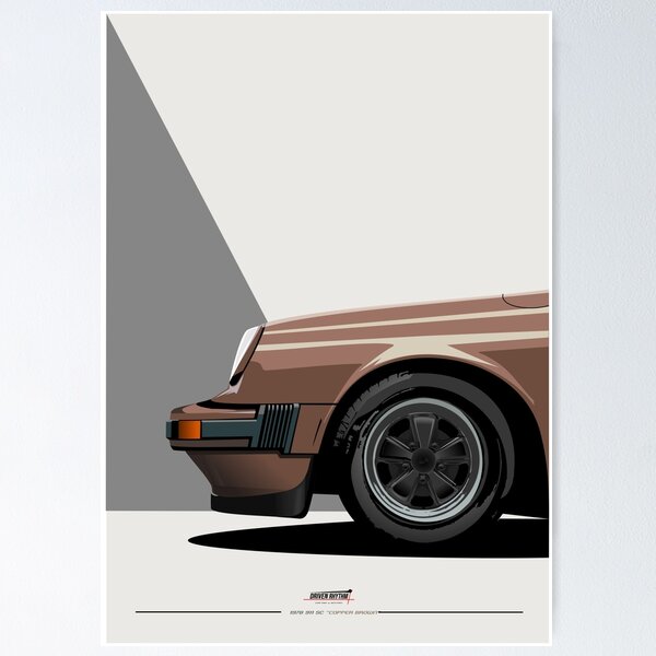 Item preview, 911 SC Brown designed and sold by DrivenRhythm.