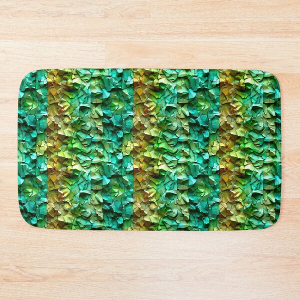 Item preview, Stone wall with green brown pattern designed and sold by Nakolepsi.