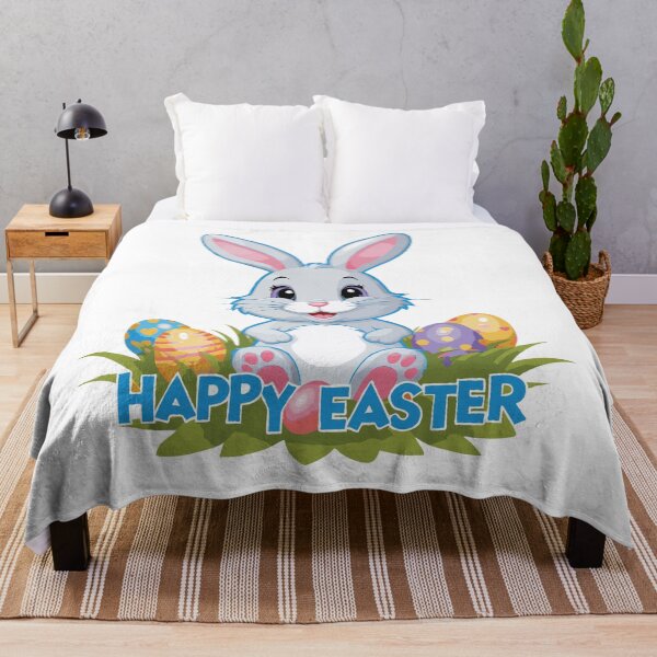 Item preview, Easter bunny with Easter eggs designed and sold by twisted-dot.