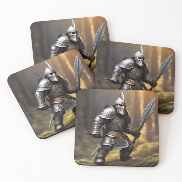 Item preview, small troll wearing medieval armour  designed and sold by Colin Bentham.