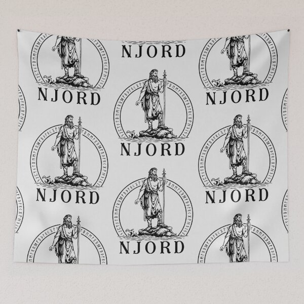 Item preview, Njord Viking God of fishing, sailors, wind and the sea Norse Mythology designed and sold by Lady-Frost.