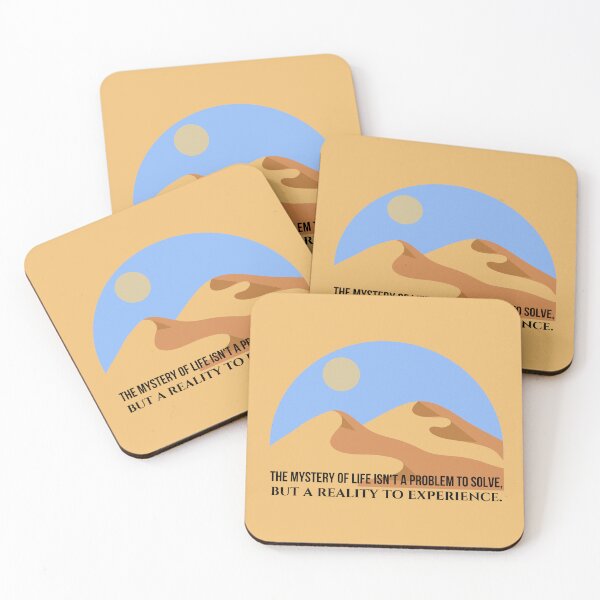 Item preview, The Mystery Of Life Isn't A Problem To Solve, But A Reality To Experience. designed and sold by Megurix.