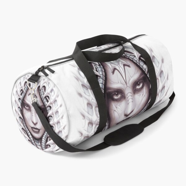 Item preview, Lady Evil - Fantasy Biomechanic Illustration - grey Version designed and sold by KairoDesign.