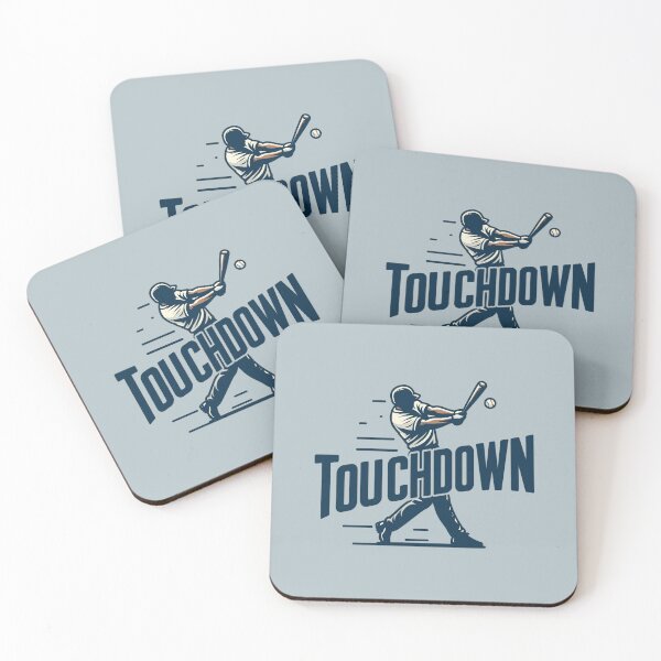 Item preview, Touchdown Baseball Quote Vintage Cartoon For Men designed and sold by Daqomm.
