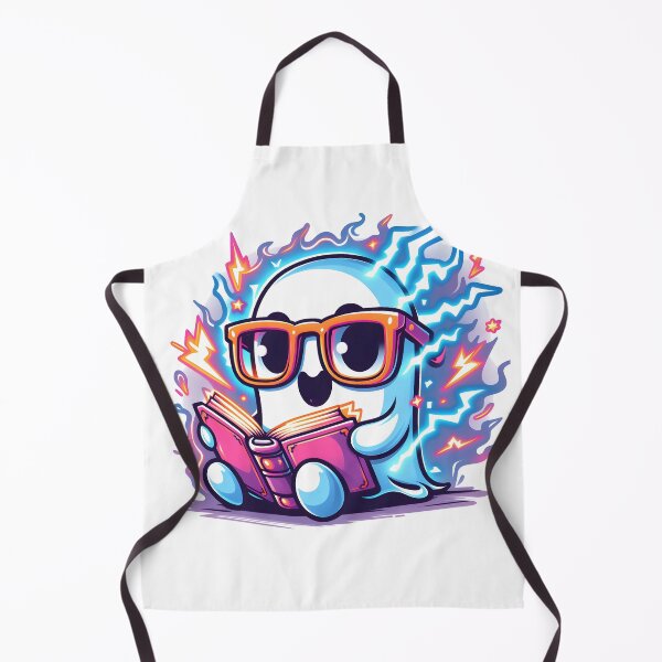 Item preview, Kawaii Energetic Wraith With Glowing Glasses designed and sold by CanvasCutie.