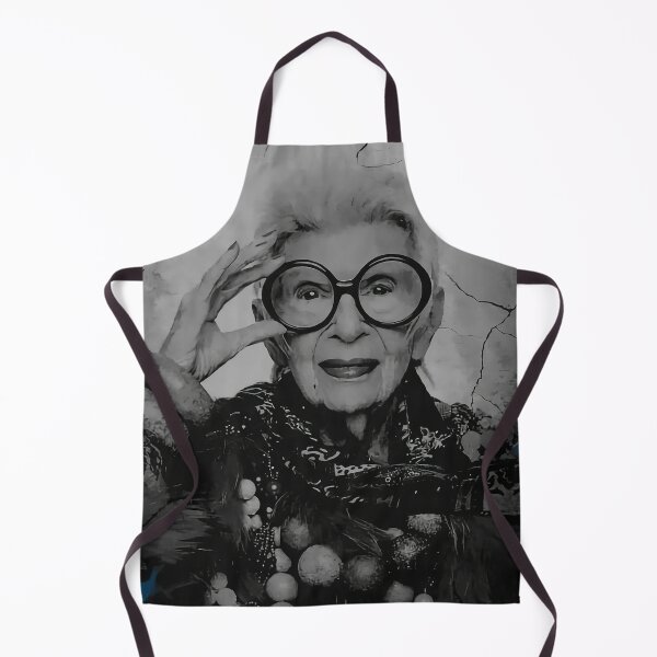 Item preview, Iris Apfel - Grayscale designed and sold by valarden.
