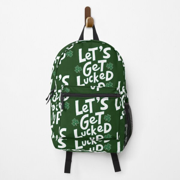 Item preview, Lets Get Lucked Up | St.Patricks day gift for women designed and sold by Feline Rockstars.