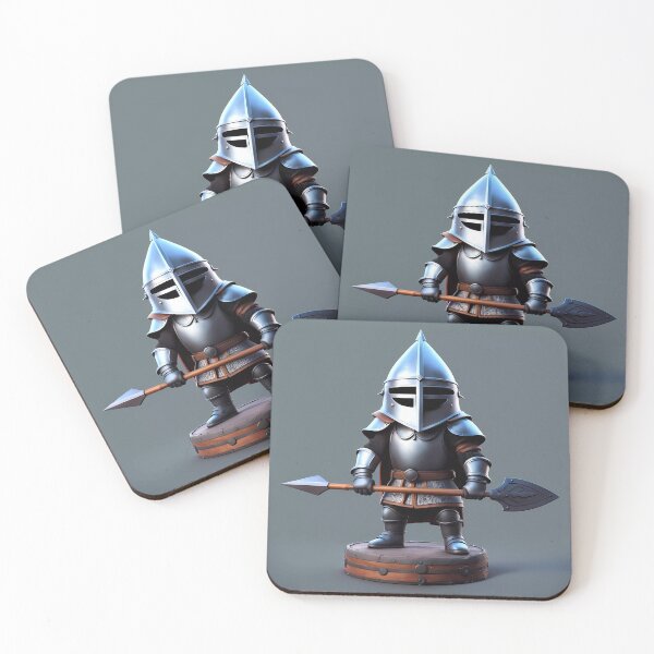 Item preview, small troll wearing medieval armour  designed and sold by Colin Bentham.