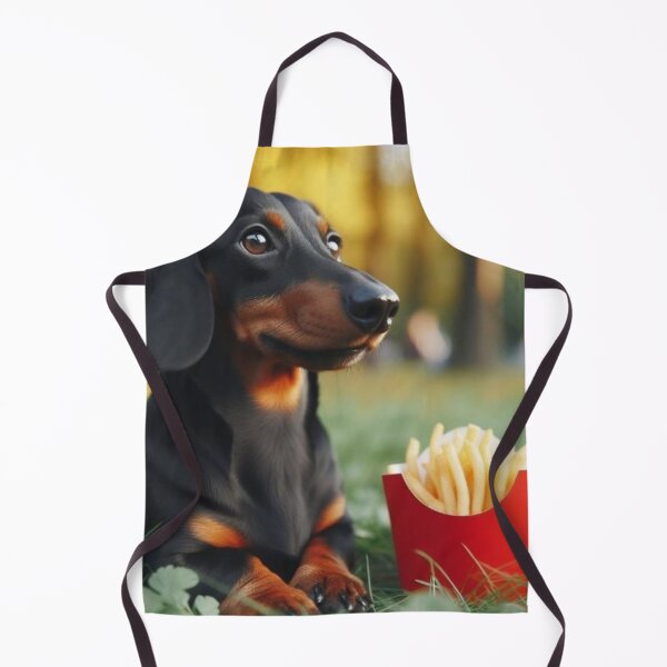 Item preview, Dog with fries looking at something designed and sold by LiM-Team.