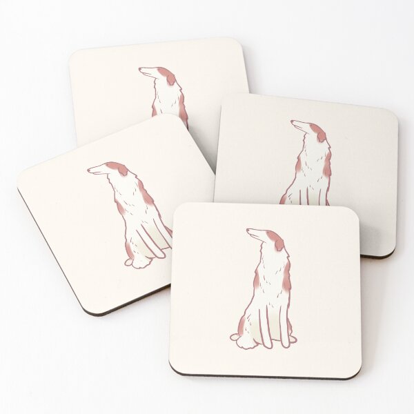Item preview, Cute borzoi dog art designed and sold by Mayarart.